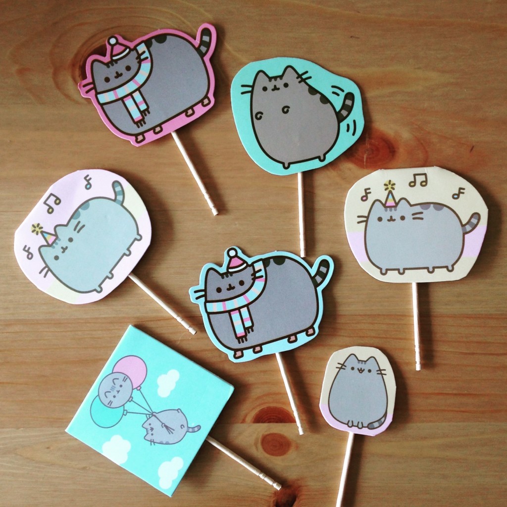 cotton candy pusheen